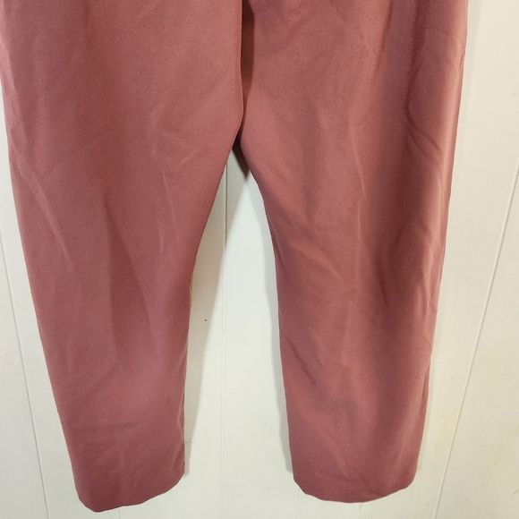 Figs Livingston High Waist Straight LegDrawstring Scrub Pants Rose Pink Sz XXL - Picture 11 of 15